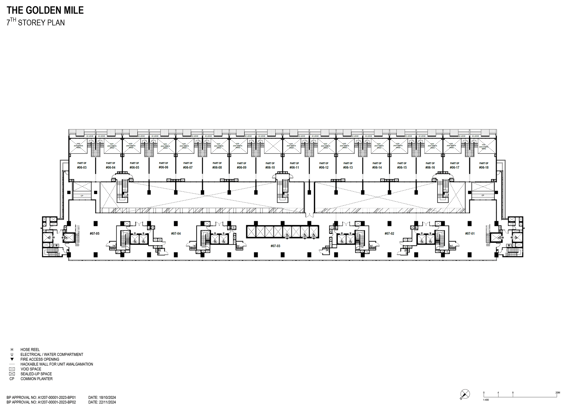 7th Storey Plan floor plan